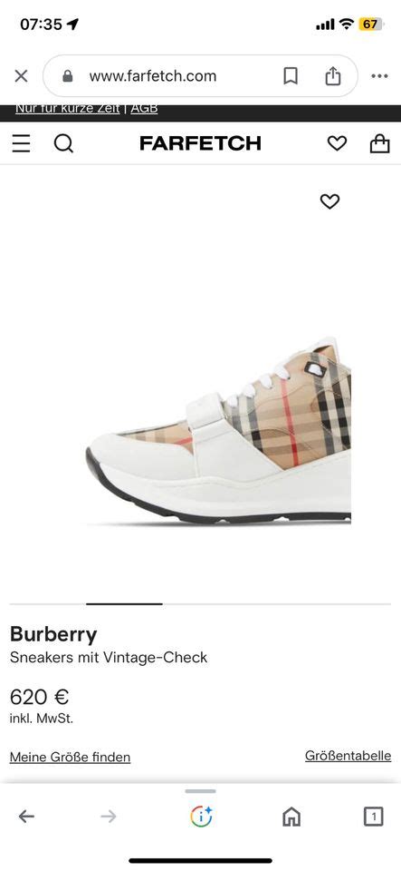 Burberry Schuhe kleinanzeigen.de